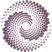 A purple dots in a spiral

Description automatically generated